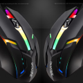 3-in-1 Gaming Combo –  RGB Wired Keyboard (Splash-Proof, Soft Keys), RGB Mouse  & Free Mouse Pad | Complete Gaming Setup for  PC Computer Game  & Laptop – Special Discount Offer - 112 Keys - By Panorama. 