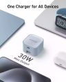 Anker 511 Nano lll 30W USB C Adapter For IPhone 15 Series A2337. 