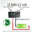 1S BMS 5A 3.7 volt to 4.2 volt Charge Protection Board BMS for 18650 Lithium ion Cells 3A BMS for Li-ion 18650 cells 1S 3A BMS Module for Lithium ion Battery Charger Protection 3.7V 4.2V Battery Balancer Pakistan E shop. 