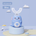 【VisioN Shop】Children Electric Toothbrush Smart 360 Degrees Shape Cartoon Pattern Kids Toothbrushes Rechargeable Automatic Toothbrush. 