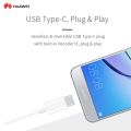 HUAWEI Earphones Original Headset Type C Earphone (USB-C Edition) | 14mm Driver with Hi-res Audio | 3-button With Mic Volume Wire Control Earphones CM33 Yowei. 