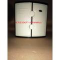 Bathroom corner cabinet for bathroom accessories. 