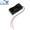 2 Cell 18650 Lithium ion Battery Case Holder Container With Wires. 