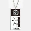 Anime Kakegurui Compulsive Gambler Necklace Jabami Yumeko Id Card Pendant Necklaces Cosplay Jewelry. 