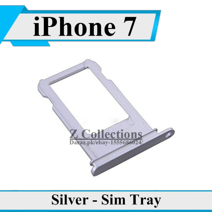 Apple%20iPhone%207%20SIM%20Tray%20Sim%20Jacket%20Sim%20Slot%20Sim%20Door%20For%20iPhone%207%20-%20Silver%20-%20Image%203