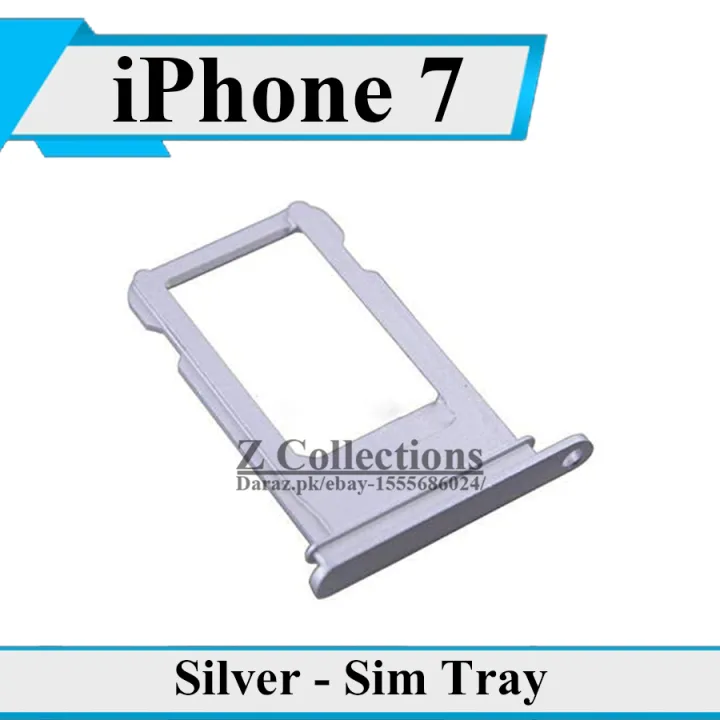 Apple%20iPhone%207%20SIM%20Tray%20Sim%20Jacket%20Sim%20Slot%20Sim%20Door%20For%20iPhone%207%20-%20Silver%20-%20Image%203
