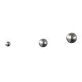 50Pcs Smooth 2.5/3/5/6mm High Precision Balls 304 Stainless Steel Round Bicycle Bearing Balls G25 Precision Silver Steel Solid Beads CNC, Impact Test. 
