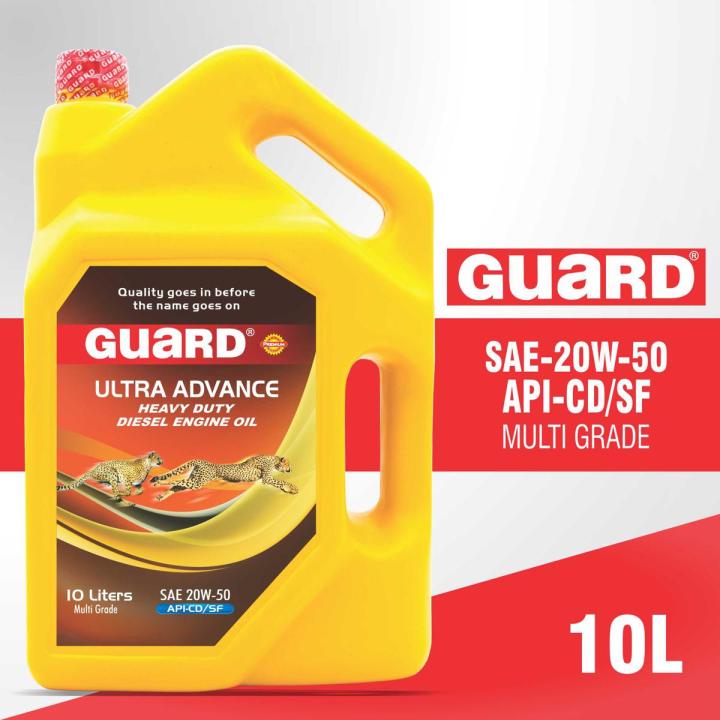 Ultra Advance 20-W50 (10 LTR) 10 Liter Car Diesel Engine Motor Oil Engine Oil Lubricant Mobil Oil