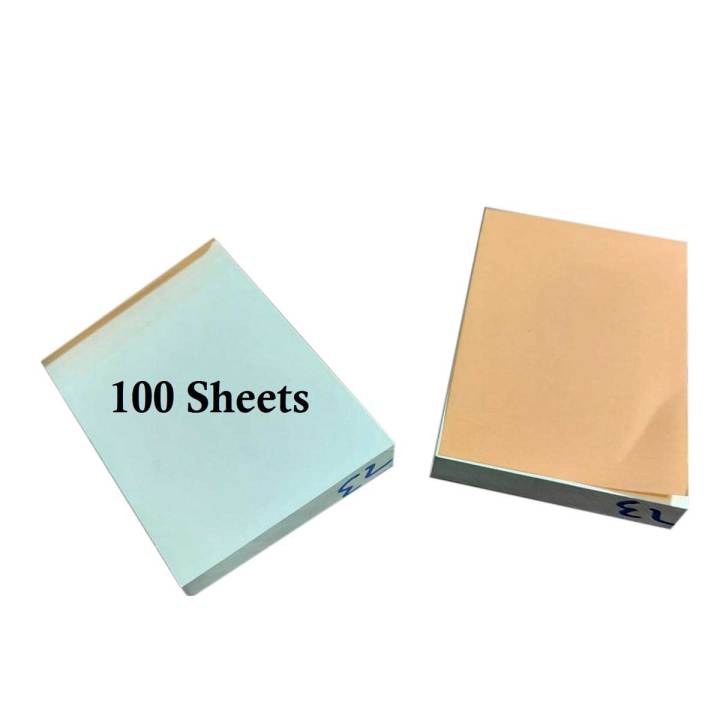 Pack of 2- 100 Sheets Memo Pads Non-Sticky Notes for Office School Stationery