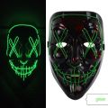 Halloween LED Light up Mask LED Purge Mask Flashing Light up mask colorful Rave Mask. 