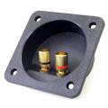 6 Pcs Accessories: 4 Pcs aurum Plated Banana Plugs 4Mm LL68-4BP1 & 2 Pcs Car Stereo Screw Cup Connectors Subwoofer Plugs 2-Way Speaker Box Terminal Binding Post. 