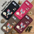 Infinix Smart 10 Plus – Cute 3D Cartoon Silicone Phone Case for Ladies & Kids | Fancy Back Cover for Girls | LDC. 
