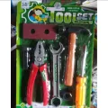 Tool Pretend Play Set Plastic Tool Kit 7 Pcs Tool Set For Kids. 