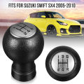 1pcs 5 Speed Gear Shift Knob Head  Shifter Plastic For Suzuki Swift 2005-2010 SX4 2007-2013 ALTO 2010-2015 Car Gear Accessories. 