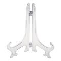 2 x Transparent Easel stands for Resin frames and Resin clocks or for Resin trays - Display stands or frame stand  or Plate stand or Resin Clock stand. 