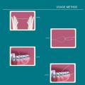 Dental sleeve device Floss Threaders Convenient For orthodontic use 35 Count Braces Special Reusable Bridges for Orthodontic. 