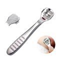 Stainless Steel Foot Shaver Callus Remover Foot Skin Shaver Corn Cuticle Cutter Remover Rasp Pedicure File Foot Dead Skin Shaver. 