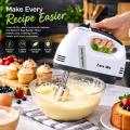 Electric Hand Mixer 7 Speed - Egg Beater Handheld Mixer for Baking, Cake Batter, Cream and Kitchen Use, Stainless Beaters. 