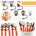 Amamia Straw Plugs BPA Free Cartoon Design Straw Plugs. 