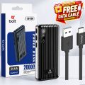 Original 20000mAh Fast Charging Power Bank Portable Power Bank with LED Digital Display, Dual USB Output High Speed Charger Compatible with all devices. 