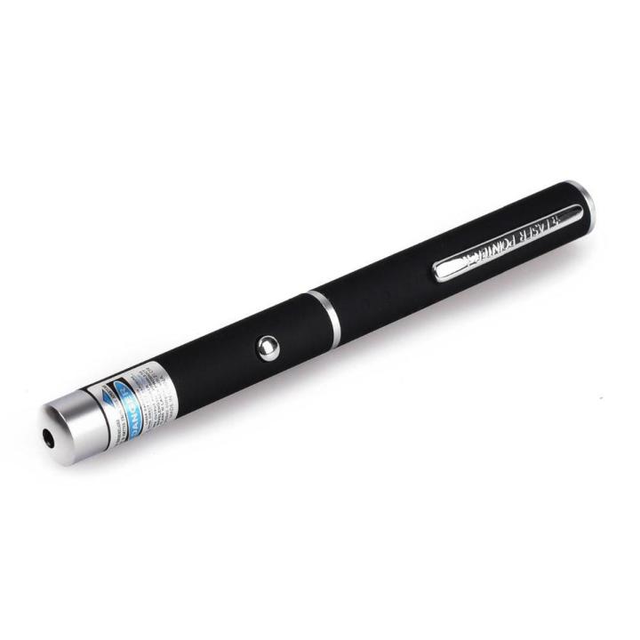 ZHAOYAO 5mW Pen Shaped Single Point Blue Beam Laser Pointer- Blue