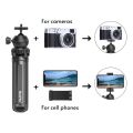 Premium Tripod Stand with Mobile Holder Selfie Stick Stand - DSLR and Smartphone Support for Live Stream, Vlogging & TikTok. 