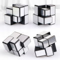 Planet X - Genius Magic Mirror Rubik's Cube 2x2x2 - Silver Challenge. 