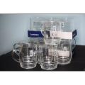 LUMINARC HIGH QUALITY TEMP STACKABLE  TEA MUG 6 Pcs. 