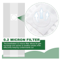 25 Pack Mushroom Grow Bags Polypropylene Mushroom Spawn Bag 8X5X20Inch with Breathable for Substrates Strong Tear. 