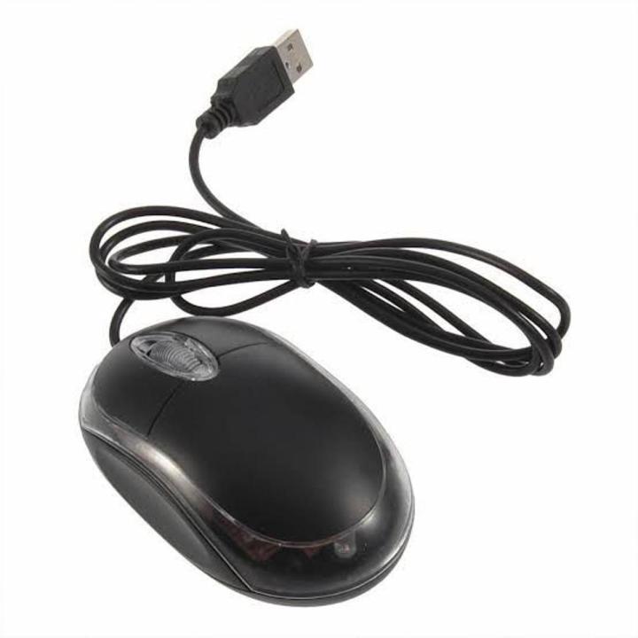 Mini Black Optical Laser Mouse 2.0 USB