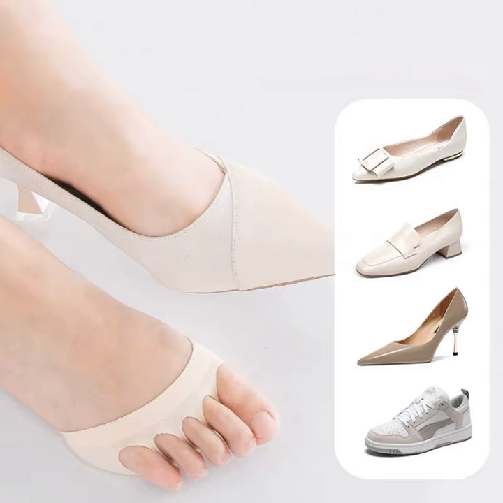 2Pcs%20Five%20Toes%20Forefoot%20Pads%20for%20Women,%20Cotton%20High%20Heel%20Insoles,%20Foot%20Pain%20Relief,%20Shock%20Absorbing,%20Stretchable%20Size,%20Black/Beige%20-%20Image%203