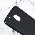 Motorola Moto G4 / Moto G4 Plus Case, Flexible TPU Back Shockproof Silicone Case, Bumper Anti-fingerprint Full Body Protective Cover. 
