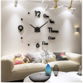 Big Eleven Dot Wall Clock Modern 3D Wooden Wall Clock 24 inch Non-ticking one AA battery DIY Quartz Clocks 3D Laser Cut Wooden Wall Clock For Living Room Home Decor(mix). 