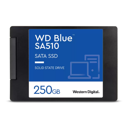 WD Blue SA510 SATA SSD 2.5”/7mm Cased 250GB, 500GB (1 YEAR WARRANTY)