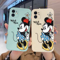 YIWESAN for OPPO Find X2 Neo Case Cartoon Cute Fashion Minnie Thin New Design Phone Case Side Square Edge Casing Pattern Silicone Softcase Full Back Cover Shockproof Protection Cases. 