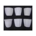 SW12- 6 pcs Different Stylish Pot for Cactus Succullent Flower Plants. 