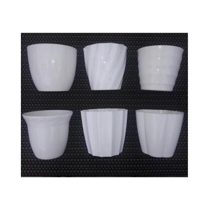 SW12- 6 pcs Different Stylish Pot for Cactus Succullent Flower Plants