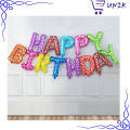13pcs Happy Birthday Foil Balloon happy birthday decoration happy birthday decoration set happy birthday balloons happy birthday banner happy birthday foil balloons birthday decoration birthday accessories theme. 