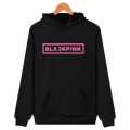 Blackpink Black Fleece Full Sleeves Pull Over Hoodie For Women. 