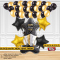 Happy New Year Star Foil Balloon Theme Collection Mylar Helium Ballons For Happy New Year Eve Celebration & Party Decorations,  Naya Saal Mubarak Party Decor Supplies Balloons PyUDnpGC. 