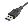 USB 3.0 to 7+6 13Pin Slimline SATA Laptop CD/DVD ROM Optical Drive Adapter Cable. 