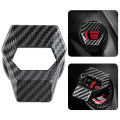 Lamborghini Shape Car Carbon Fiber Engine Start Stop Push Button Switch Cover. 