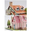 3D Puzzle Jigsaw Paper Model |3D House Building Puzzle | Learning Educational Toys For Children | Kid Gift 3D DIY Puzzle Citadel Model Cartoon House Assembling Toy Kid Early Learning. 