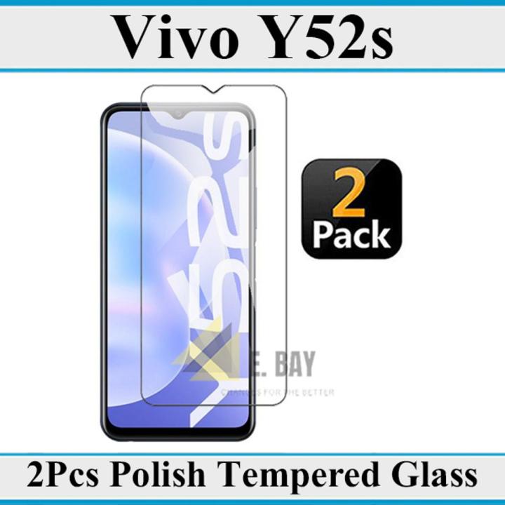 2Pcs Vivo Y52s Glass Protector Tempered Polish Screen Protection For Vivo Y52s