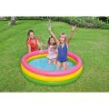 INTEX 57422 - Sunset Glow Baby Pool For Kids Inflatable Kids Bath Tub For Children - 58 x 13 IN - 5FT. 