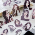 Panda Online 30PCS Heartbeat Paradise Series PET Waterproof Stickers Journal Diary Scrapbooking Decoration. 