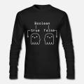 Software Developer Boolean Full sleeve t shirt. 