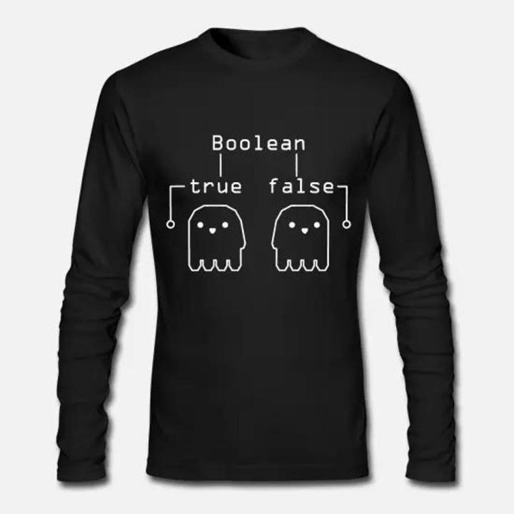 Software Developer Boolean Full sleeve t shirt