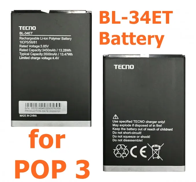 Tecno%20BL-34ET%20Battery%20For%20Tecno%20Pop%203%20Battery%20with%203500%20mAh%20Capacity-%20Black%20-%20Image%202