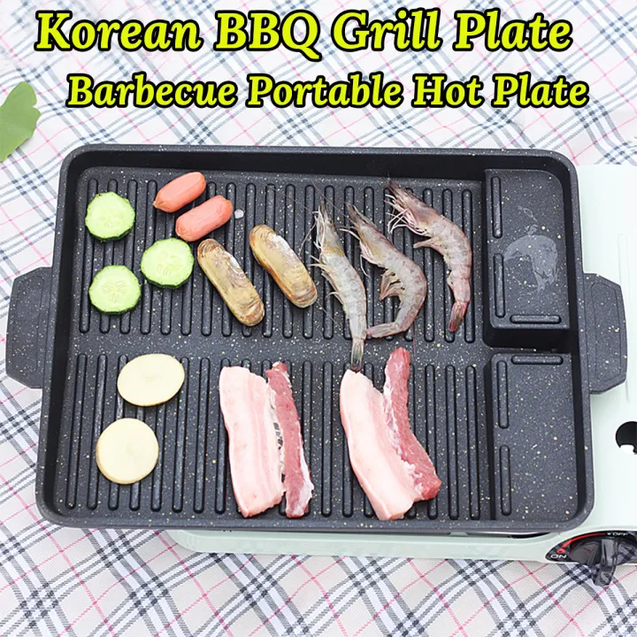 Conventional%20Portable%20Korean%20BBQ%20Grill%20Plate%20Maifan%20Stone%20Coating%20Barbecue%20Dish%20Non-stick%20Pan%20Plate%20For%20Outdoor%20Camping%20-%20Image%205